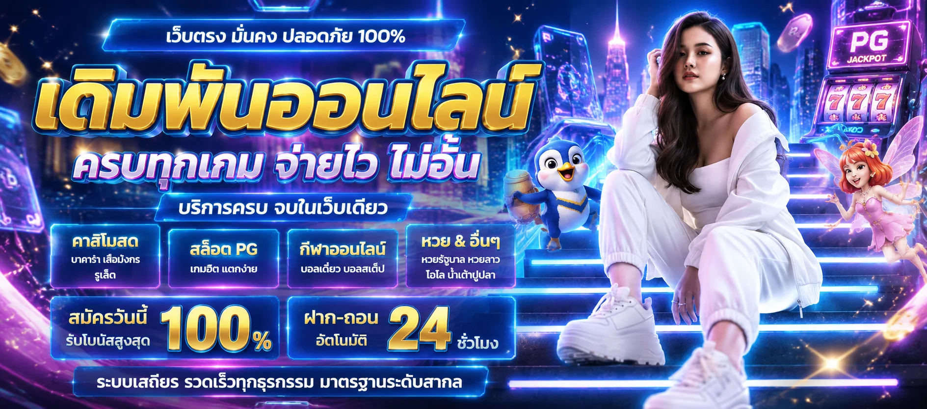คาสิโนสด บาคาร่า และห้องแทงบอลออนไลน์บน SEEU168